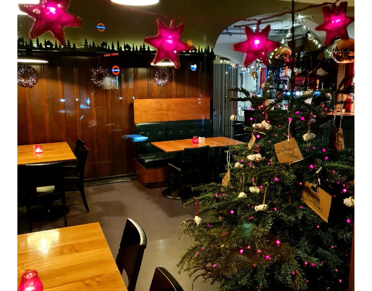 Christmas Day at The yellow house