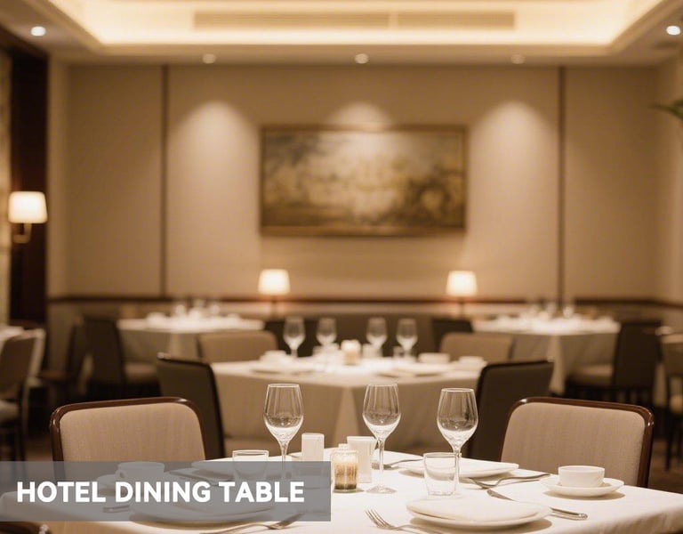 Hotel Dining Table