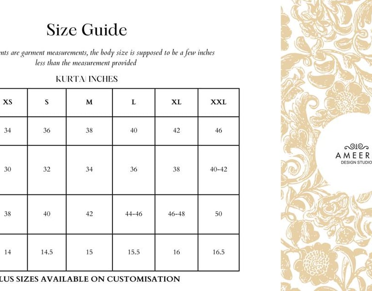 SIZE-GUIDE-KURTA-AMEERA