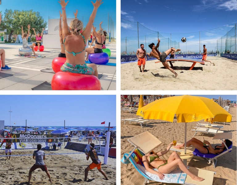 Eventi, divertimento nella spiaggia romagnola