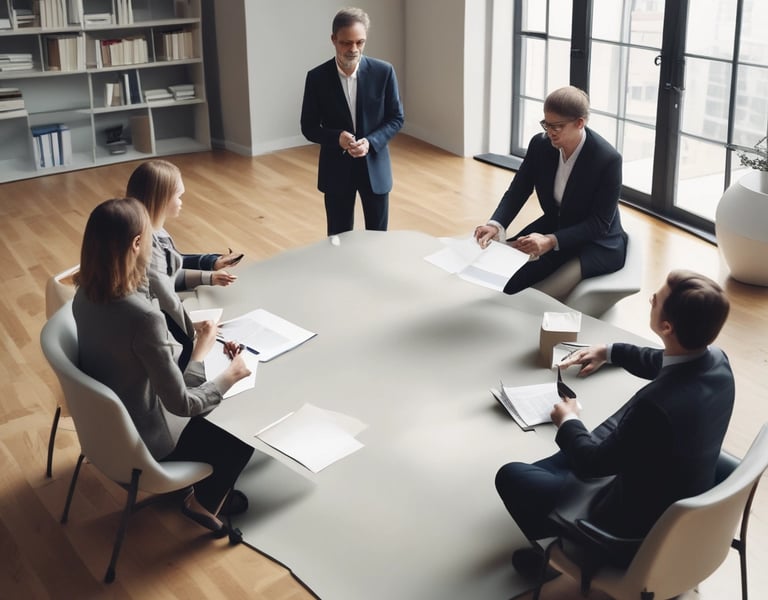 people walking in front of store front