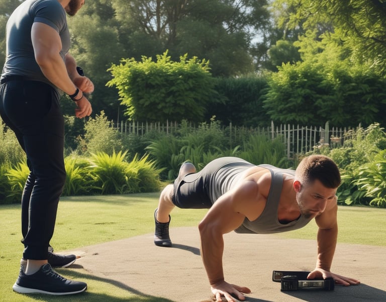 a man riding a skateboard down a street next to tall buildings