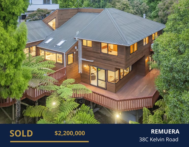 38C Kelvin Road Remuera sold by Aurora Group