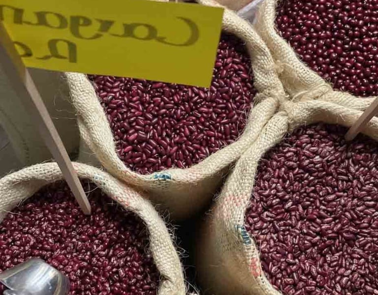 La-Frijolera-Variedad-Frijoles-Granos-Secos-Cargamanto