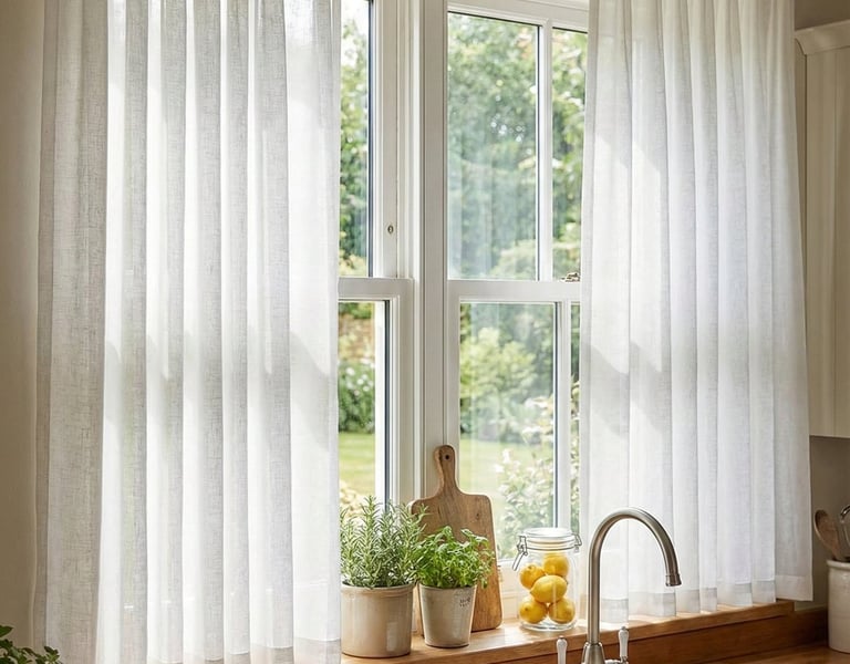 keten perde, keten tül perde, keten görünümlü perde, tül perde, bohem perde, bohem tekstil, keten