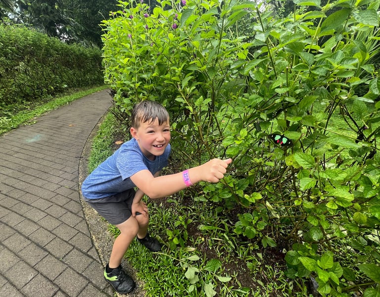 costa rica rainy season with kids