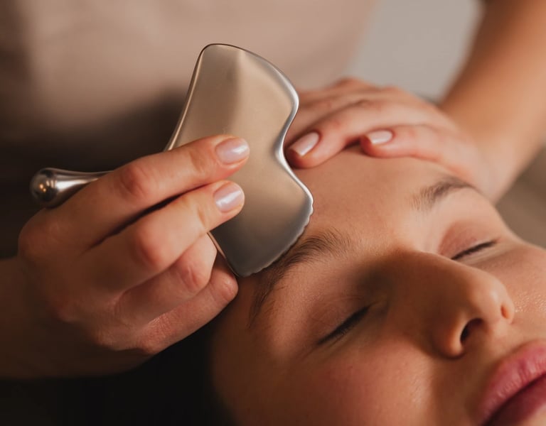 Gua Sha fizjoterapia twarzy – rozkurczanie mięśni żwaczy i lifting skóry bez iniekcji OROFLOW