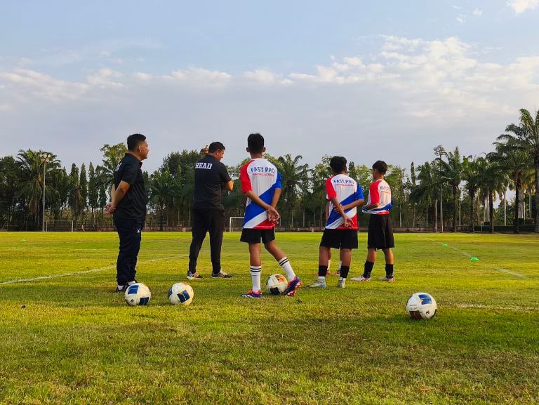 Professional Kids Football Training in Pattaya