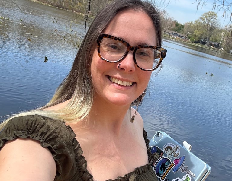 Portrait of the artist, Brittany Cole