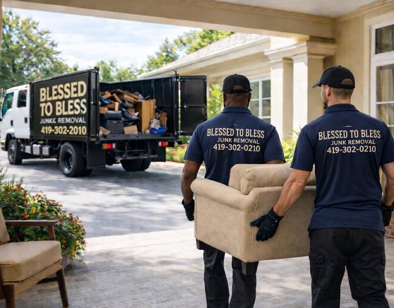 Assisted Living Junk Removal in Lima, Ohio