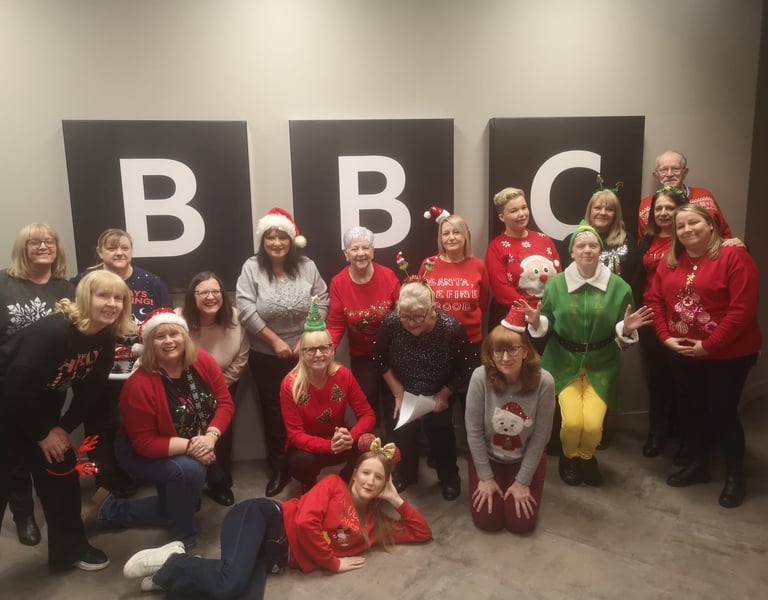 Raise Your Voice Hebburn live at the BBC