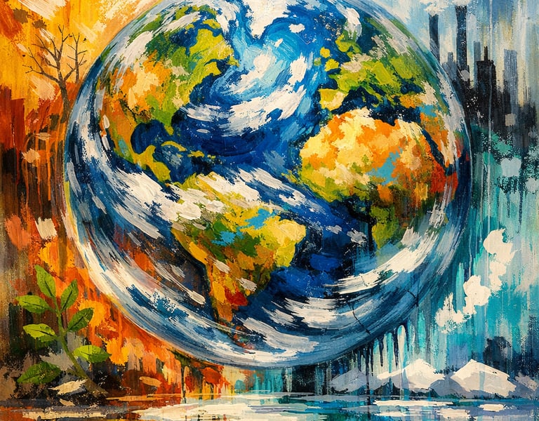 Earth painting