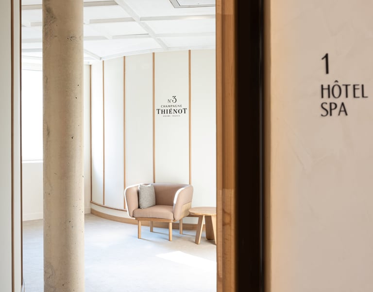 Couloir Hotel LE 3 by Thienot