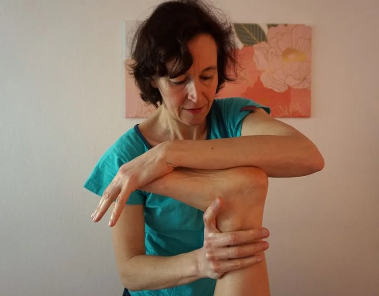 Die Fuß- und Fußreflexzonenmassage