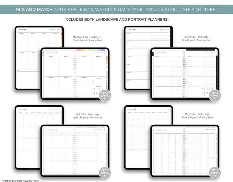 weekly digital Planner