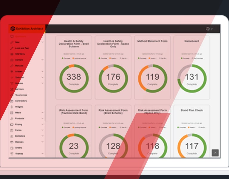Admin Dashboard | Exhibitor Registration Manual | Info Salons