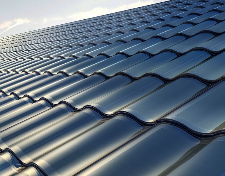 Solar Tiles Roofing Work-best-roofing-in-trivandrum-alphatech-roofing-kerala