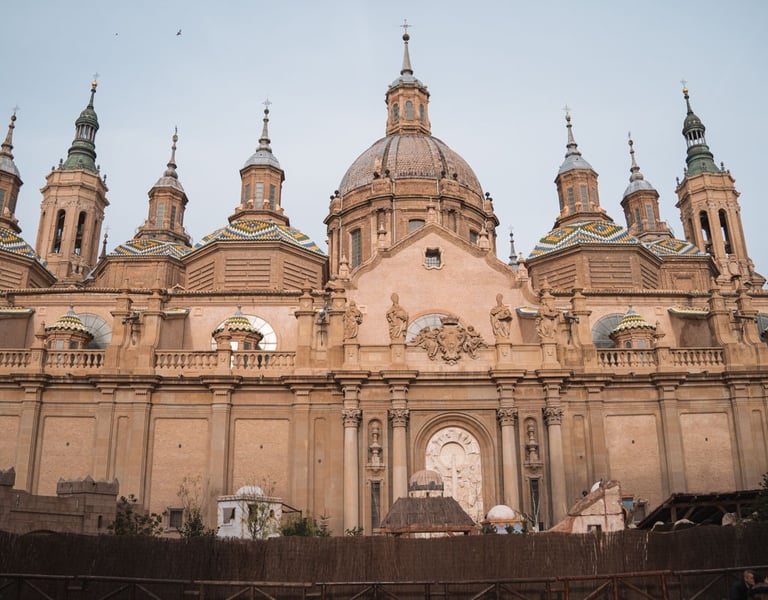 Basilica-Cathedral of Our Lady of the Pillar - Catedral-Basílica de Nuestra Señora del Pilar - Spain