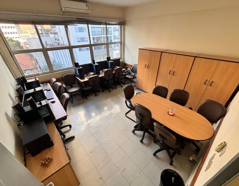 Sala onde será a Casa Inteligente PUC