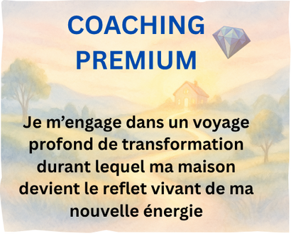 Illusration symbolique de l' offre de coaching premium « Ma maison, mon miroir »