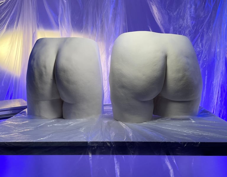 Moulage fesses documentaire Maïa Mazaurette - Moulage intime