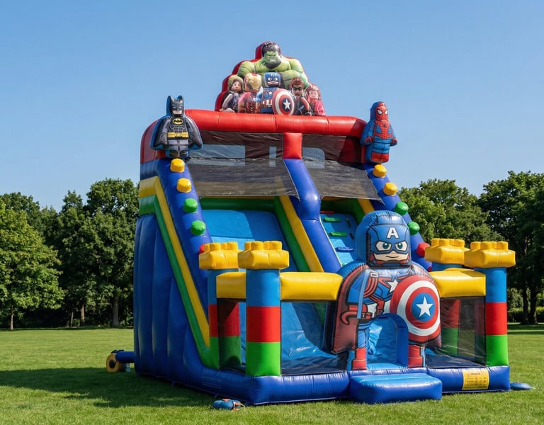 Lego herojai batutas