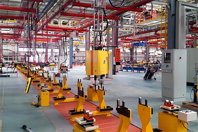 axle assembly line