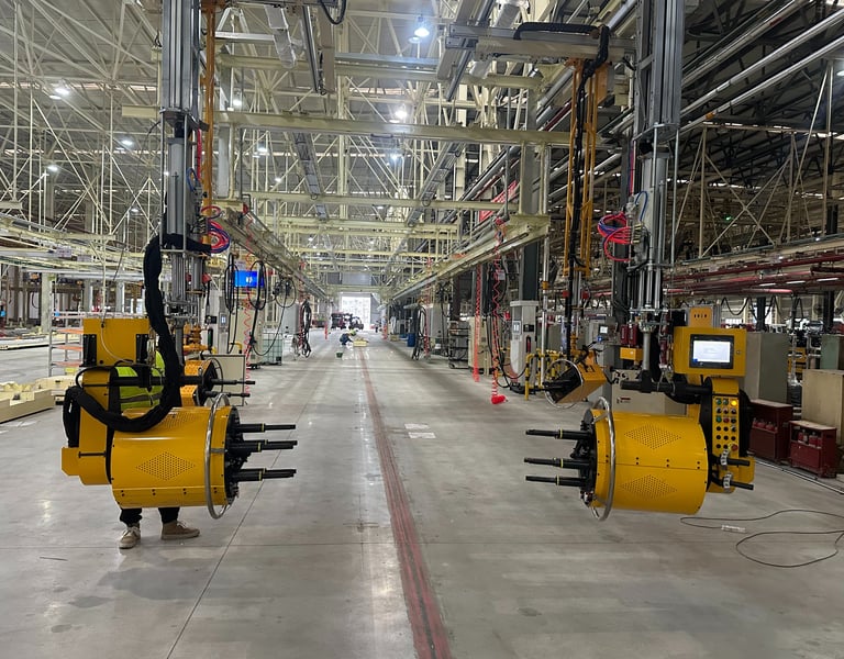 automatic bolt tightening machine