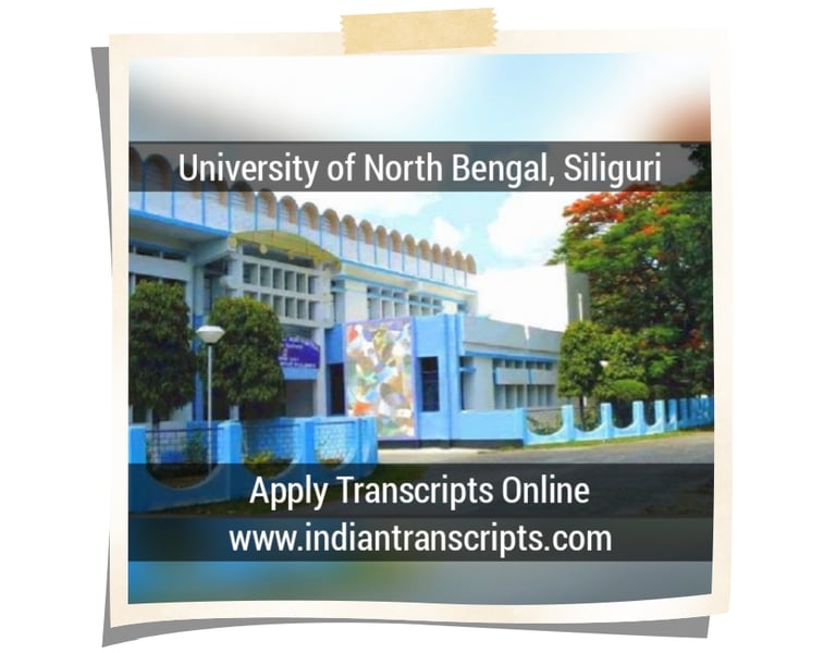 University of North Bengal Transcript Online
