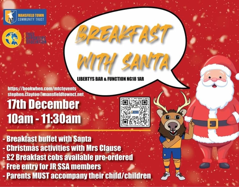 Breakfast with Santa - 17 Dec 23
