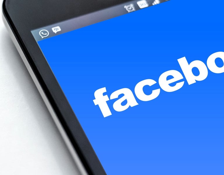 Facebook on mobile phone