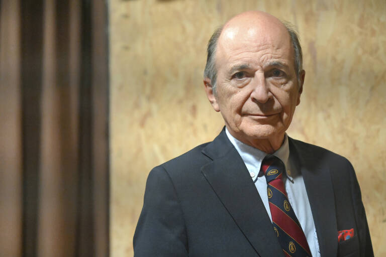 Profesor Rodríguez Braun en una imagen realizada por Carlos Pascual