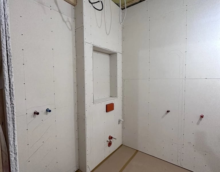 Opšivanje ugradnog vodokotliča gipsanim tablama