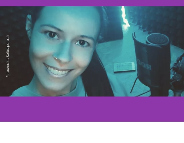 Der Hörspiel-Cast von Autor Luca Snow - "Existence": Sprecherin Berenice Höher