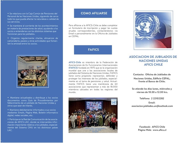 Folletos AFICS Chile