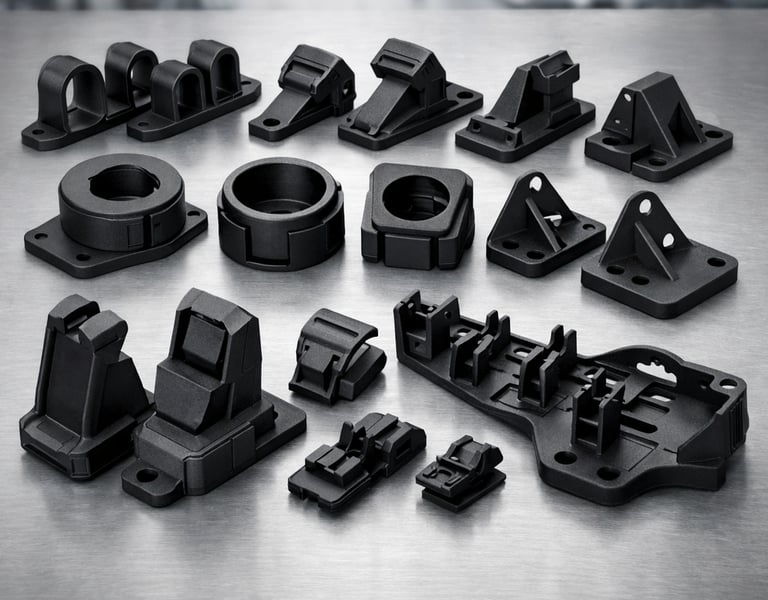 suportes industriais e automotivos