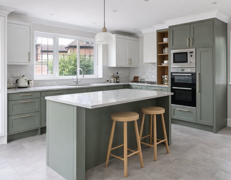 Modern loft conversion and house extension in Hove by T.LE Contracting.