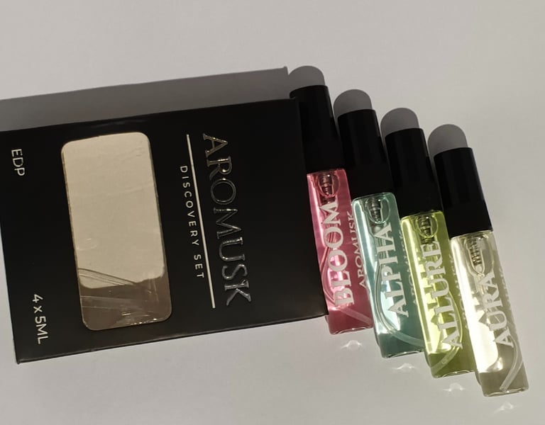 Aromusk discovery set Pakistani fragrances