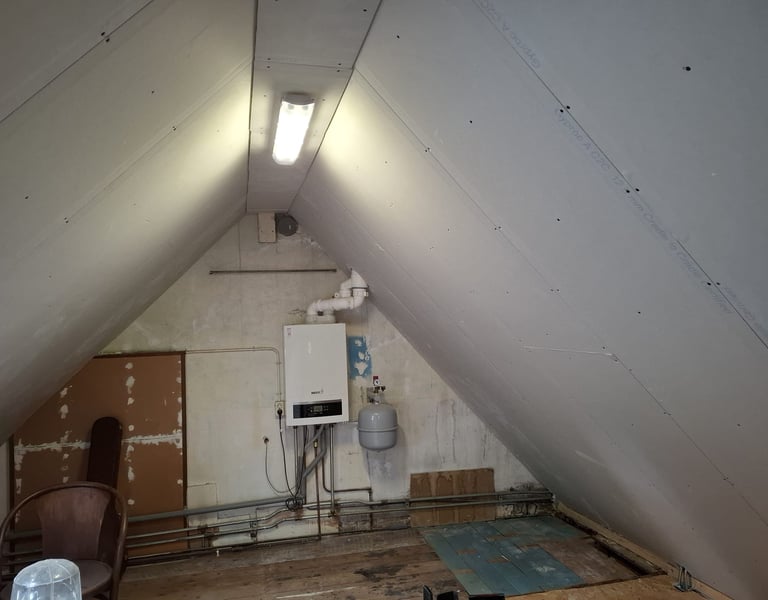 Plafond verlagen Waterman afbouw
