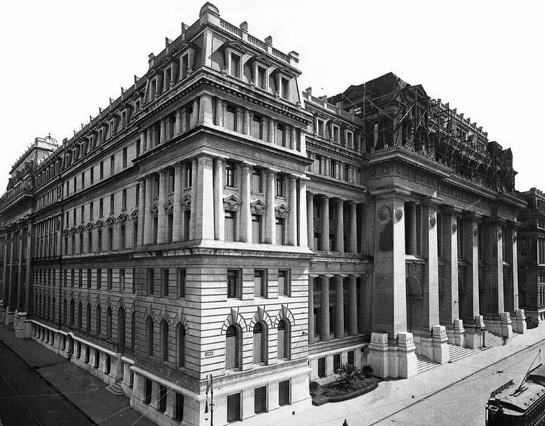 Corte Suprema de Justicia de la Nación, Talcahuano 550, CABA; año 1920