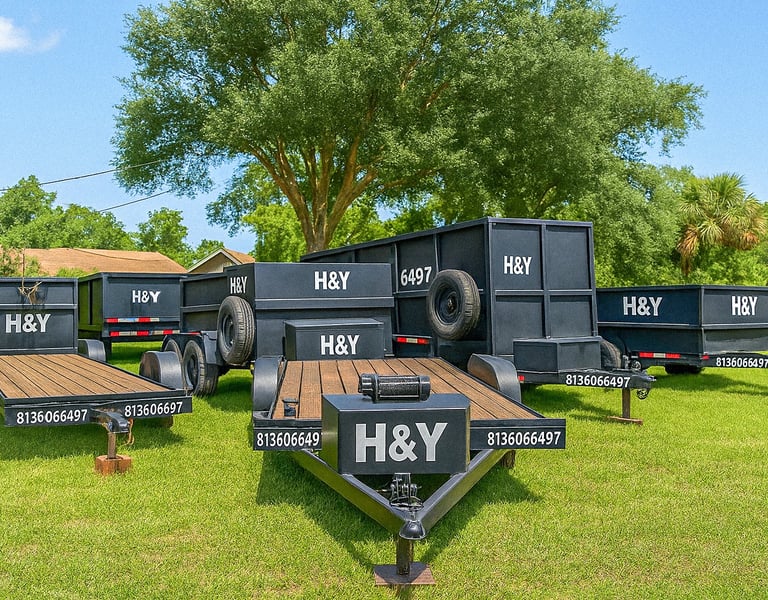 Dumpster and Flatbed Trailer Rental Tampa