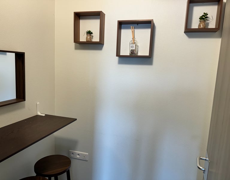 Salle de phoning pour les appels téléphonique