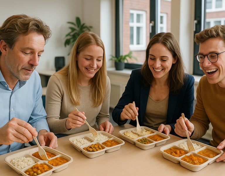 verpakte maaltijden