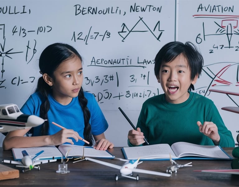 aprende física aeronáutica