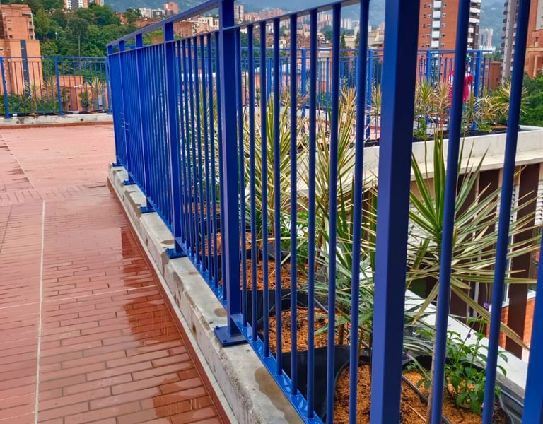Pasamanos en Hierro para Escaleras, Balcones y Rampas I Durata Colombia