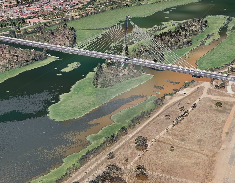 levantamiento con dron en obra civil