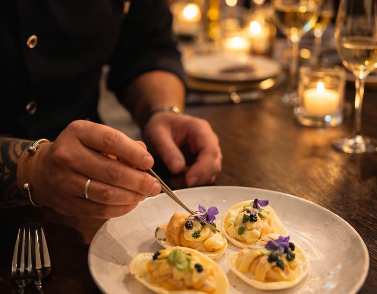 Experiencia gastronómica exclusiva con servicio de chef privado