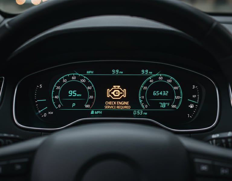 OBDIntel car diagnostics dashboard