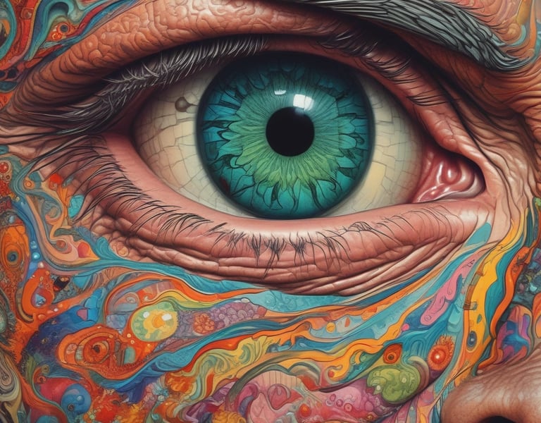 black blue and yellow textile