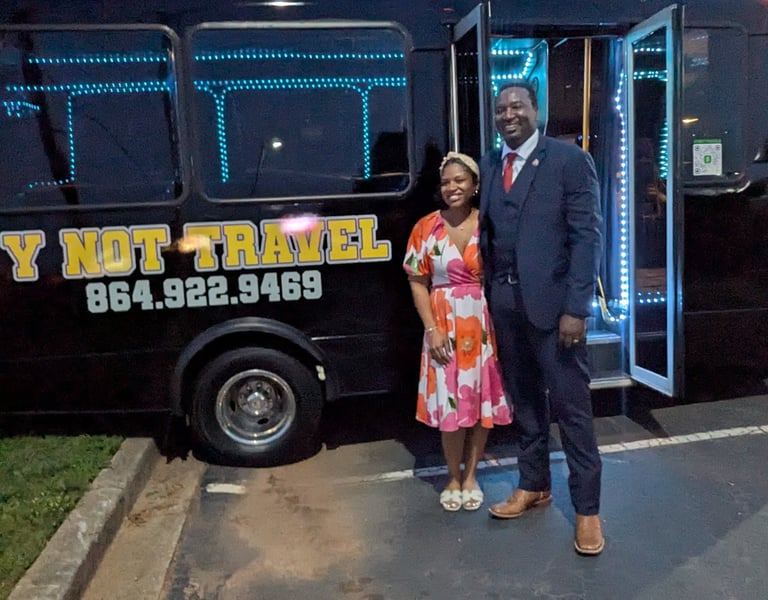 Our future Gov. Dr. Jermaine Johnson & first lady Mrs. Johnson